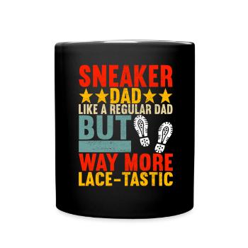 Sneakerhead Sneaker Collector - Full Colour Mug - black - Front