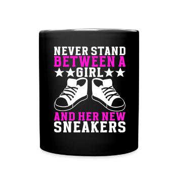 Sneakerhead Sneaker Collector - Full Colour Mug - black - Front