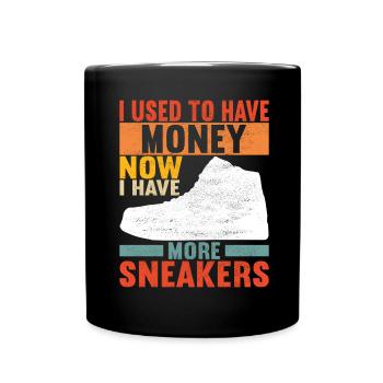 Sneakerhead Sneaker Collector - Full Colour Mug - black - Front