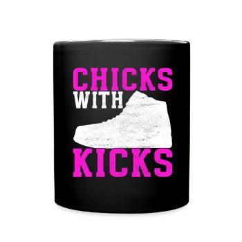Sneakerhead Sneaker Collector - Full Colour Mug - black - Front