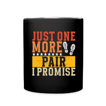 Sneakerhead Sneaker Collector - Full Colour Mug - black - Front