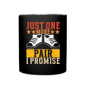 Sneakerhead Sneaker Collector - Full Colour Mug - black - Front