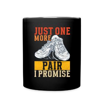 Sneakerhead Collectionneur de baskets - Mug uni - noir - Devant