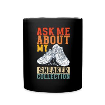 Sneakerhead Sneaker Collector - Full Colour Mug - black - Front