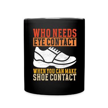 Sneakerhead Collectionneur de baskets - Mug uni - noir - Devant
