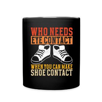 Sneakerhead Sneaker Collector - Full Colour Mug - black - Front
