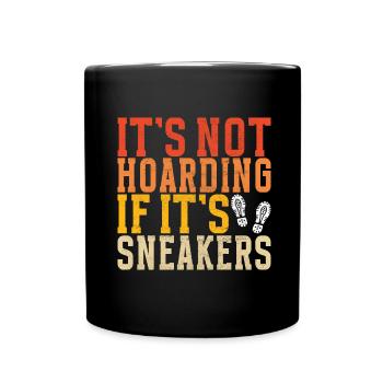 Sneakerhead Sneaker Collector - Full Colour Mug - black - Front