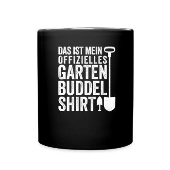 Chemise de jardin officielle maman papa jardinier amateur - Mug uni - noir - Devant