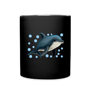 Marine Biology Marine Biologist - Full Colour Mug - black - Front