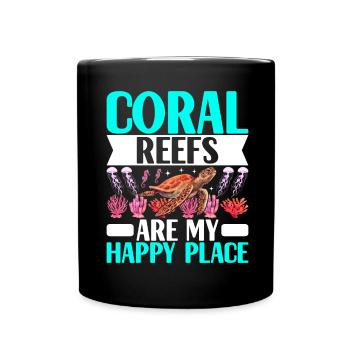 Marine Biology Marine Biologist - Full Colour Mug - black - Front