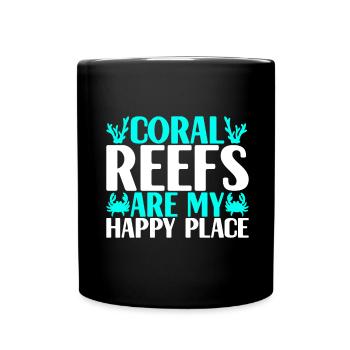 Marine Biology Marine Biologist - Full Colour Mug - black - Front