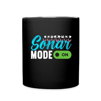 Marine Biology Marine Biologist - Full Colour Mug - black - Front