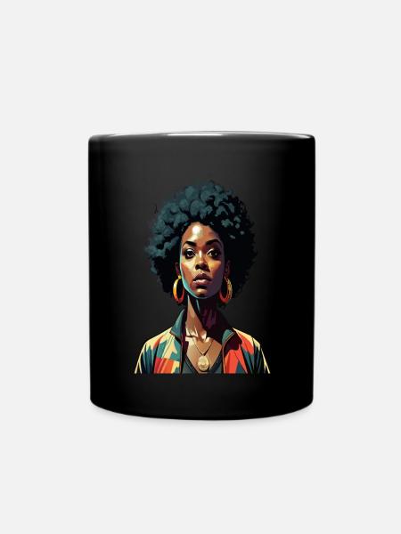 DC-Design Old School W - Tasse einfarbig - Schwarz