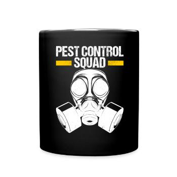 Pest Control Exterminator - Full Colour Mug - black - Front