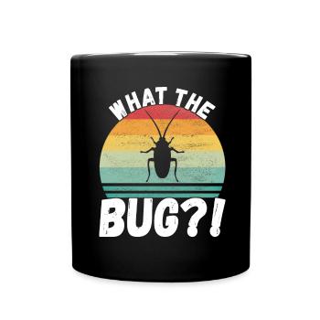 Pest Control Exterminator - Full Colour Mug - black - Front