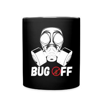 Pest Control Exterminator - Full Colour Mug - black - Front