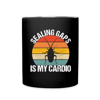 Pest Control Exterminators - Full Colour Mug - black - Front