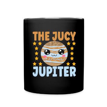 Astronomie Mignonne Planète Système Solaire Galaxie - Mug uni - noir - Devant