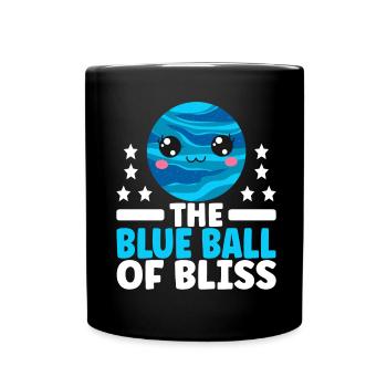 Astronomie Mignonne Planète Système Solaire Galaxie - Mug uni - noir - Devant
