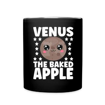 Astronomie Mignonne Planète Système Solaire Galaxie - Mug uni - noir - Devant