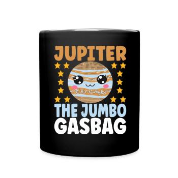 Astronomie Mignonne Planète Système Solaire Galaxie - Mug uni - noir - Devant