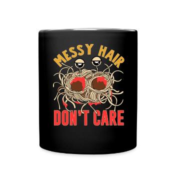 Monstre spaghetti volant FSM - Mug uni - noir - Devant