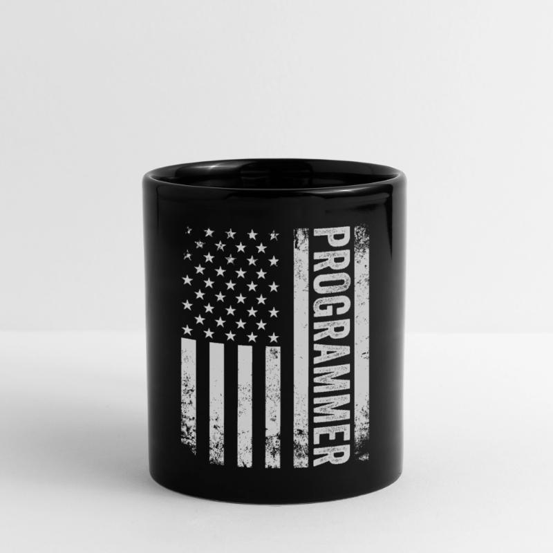 Programmierer Entwickler Programmierer Programmieren IT Computer Tasse einfarbig