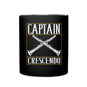 Clarinet Wind Instrument Clarinet player - Full Colour Mug - black - Front