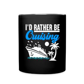 Croisière Vacances Bateau de croisière - Mug uni - noir - Devant