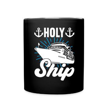 Croisière Vacances Bateau de croisière - Mug uni - noir - Devant