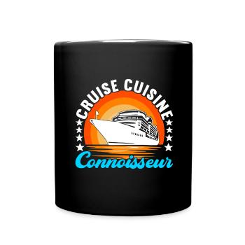 Croisière Vacances Bateau de croisière - Mug uni - noir - Devant