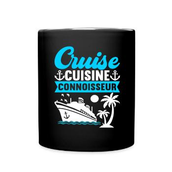 Croisière Vacances Bateau de croisière - Mug uni - noir - Devant
