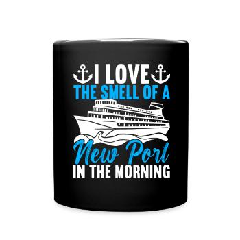 Croisière Vacances Bateau de croisière - Mug uni - noir - Devant