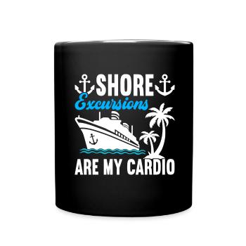 Croisière Vacances Bateau de croisière - Mug uni - noir - Devant
