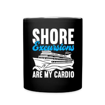 Croisière Vacances Bateau de croisière - Mug uni - noir - Devant