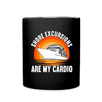 Croisière Vacances Bateau de croisière - Mug uni - noir - Devant