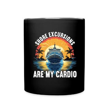 Croisière Vacances Bateau de croisière - Mug uni - noir - Devant