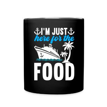 Cruise Holiday Cruise Ship - Full Colour Mug - black - Front