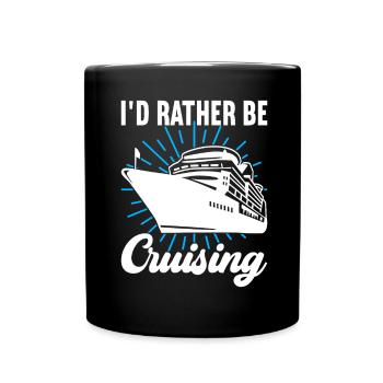 Croisière Vacances Bateau de croisière - Mug uni - noir - Devant