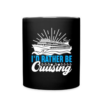 Croisière Vacances Bateau de croisière - Mug uni - noir - Devant