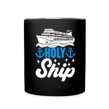 Croisière Vacances Bateau de croisière - Mug uni - noir - Devant