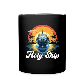 Croisière Vacances Bateau de croisière - Mug uni - noir - Devant