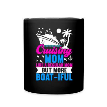 Croisière Vacances Bateau de croisière - Mug uni - noir - Devant