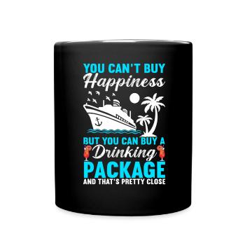 Croisière Vacances Bateau de croisière - Mug uni - noir - Devant