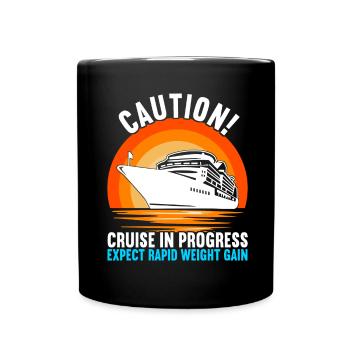 Croisière Vacances Bateau de croisière - Mug uni - noir - Devant