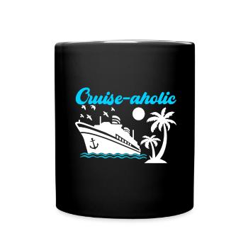 Croisière Vacances Bateau de croisière - Mug uni - noir - Devant
