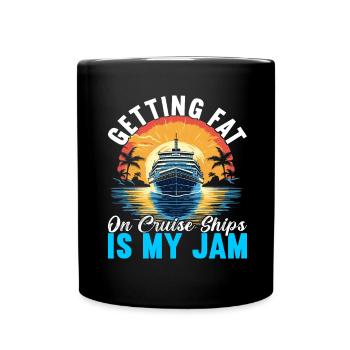 Croisière Vacances Bateau de croisière - Mug uni - noir - Devant