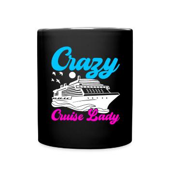 Croisière Vacances Bateau de croisière - Mug uni - noir - Devant