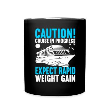 Croisière Vacances Bateau de croisière - Mug uni - noir - Devant