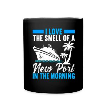 Croisière Vacances Bateau de croisière - Mug uni - noir - Devant